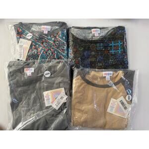 NWT LuLaRoe Small Julia T-shirt Dress LOT Of 4 Great Colors!!! #LLR11
